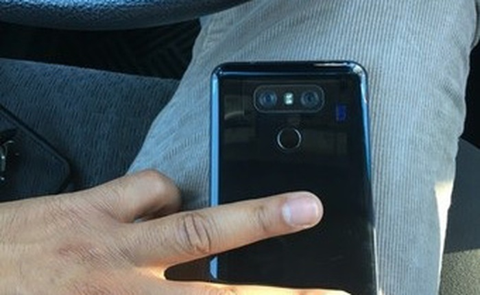 Lộ diện ảnh thực tế mặt sau của LG G6: có camera kép, thiết kế giống với các hình ảnh rò rỉ