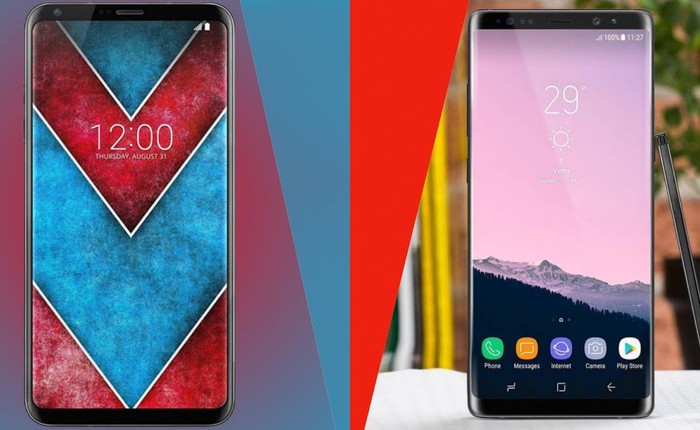 LG V30 sẽ đối đầu Galaxy Note8 ngay tại quê nhà Hàn Quốc vào 15/9 tới