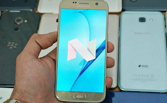 Danh sách các máy Samsung tại Việt Nam sẽ được cập nhật lên Android 7 Nougat