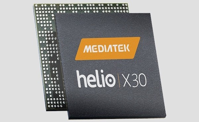 Chip 10 nhân MediaTek Helio X30 được sản xuất theo quy trình 10nm, sử dụng GPU PowerVR