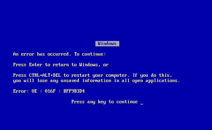 Đứa con phản cha: Màn hình xanh chết chóc xuất hiện khi Bill Gates đang trình diễn Windows 98