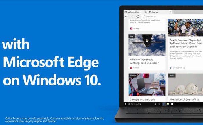Vì sao cảm ứng trên Windows 10 không thể thành công? Hãy hỏi Internet Explorer và Chrome