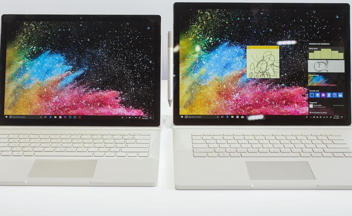 Bảng cấu hình và giá bán Surface Book 2 vừa được Microsoft ra mắt