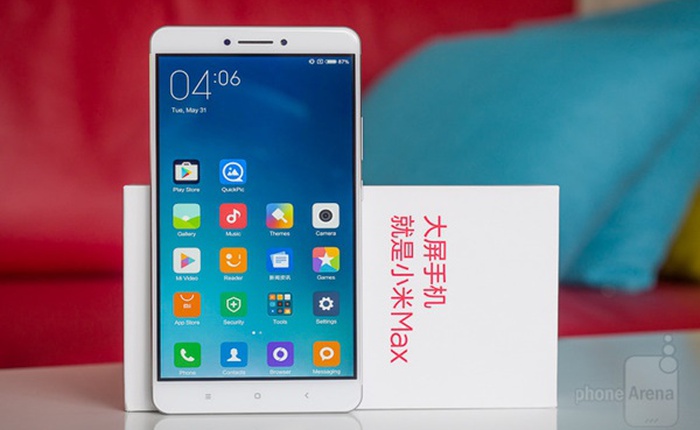 Xiaomi Mi Max 2 sẽ có màn hình lớn tới 6.44 inch, pin 5000 mAh
