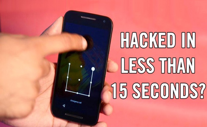 Chỉ với một máy ảnh tầm nhiệt, mật khẩu trên thiết bị Android của bạn sẽ bị hack trong vòng 15 giây