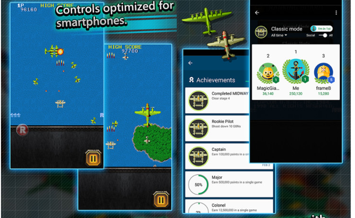 Capcom hồi sinh tựa game bắn máy bay huyền thoại 1942 trên iOS và Android