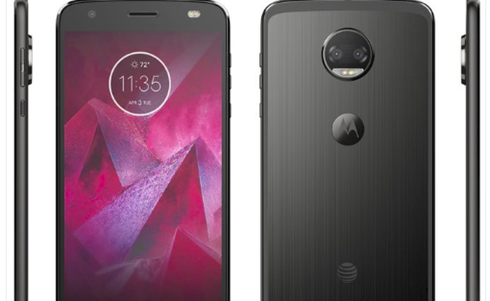 Moto Z2 Force lộ diện với camera kép, thiết kế module, không có jack 3.5mm