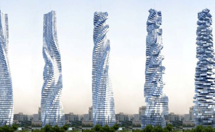 Ngắm nhìn tòa nhà chọc trời xoắn đầu tiên sắp được xây dựng, dẫn đầu thế giới về không gian sống xa xỉ tại Dubai