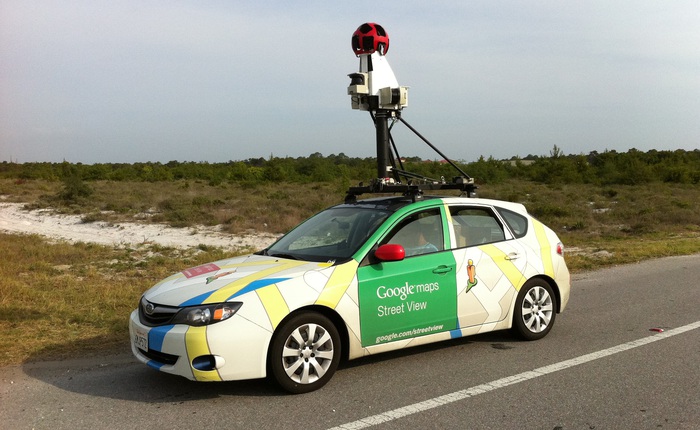 Google nâng cấp camera trên xe Google Street View