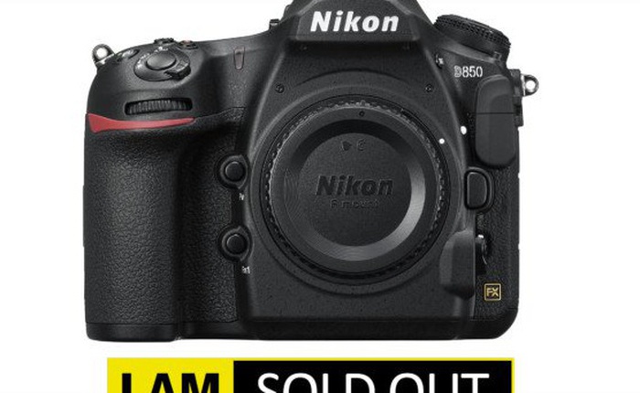 Nikon xin lỗi khách hàng vì D850 "cháy hàng" trước cả khi lên kệ
