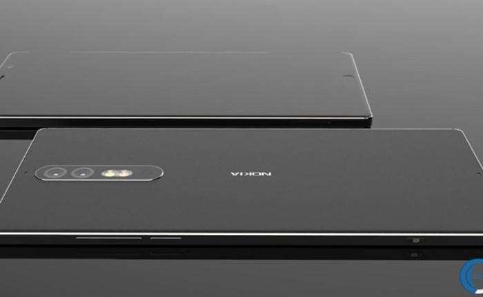 Concept Nokia 8: đặt ống kính Carl Zeiss, mô đun camera, đèn flash và cảm biến vân tay vào cùng một chỗ