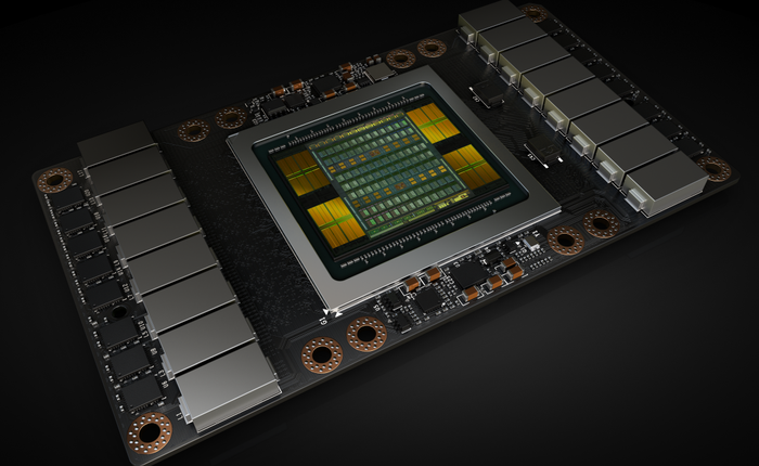 Nvidia trình làng GPU Volta GV100: 12nm FinFET, 21 tỷ bóng bán dẫn, 5120 nhân CUDA, 16GB HBM2 băng thông 900 GB/giây, hướng tới phát triển AI