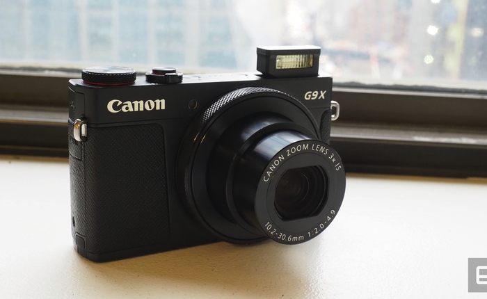 [CES 2017] Canon ra mắt G9 X Mark II, point-n-shoot cao cấp với thiết kế cổ điển