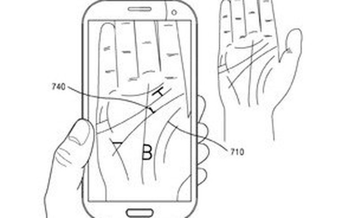 Chưa cảm thấy đủ với vân tay và mống mắt, Samsung tiếp tục đăng ký sáng chế công nghệ nhận dạng lòng bàn tay