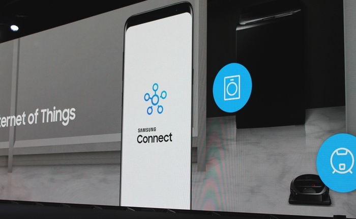 Samsung Connect trong Galaxy S8 sẽ là tính năng thông minh quản lý tất cả các thiết bị trong gia đình