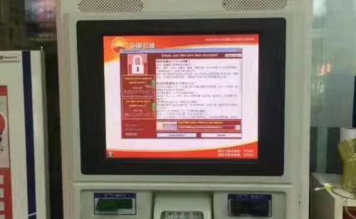 WannaCry tấn công Trung Quốc, làm hàng nghìn máy ATM, đồn cảnh sát và trường học tê liệt
