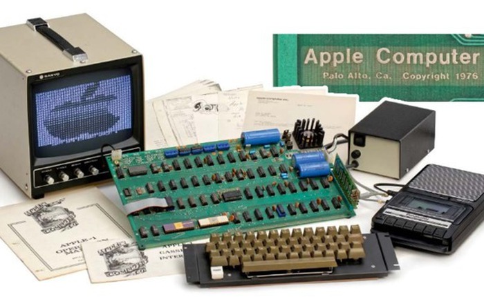 Máy tính Apple-1 vẫn hoạt động tốt sau 41 năm, được bán với giá chỉ 2,3 tỷ đồng