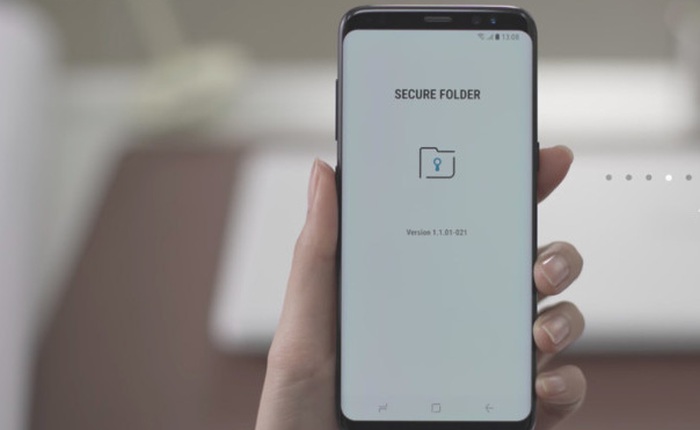 Ứng dụng bảo mật Secure Folder của Samsung có thể tải về từ Google Play Store