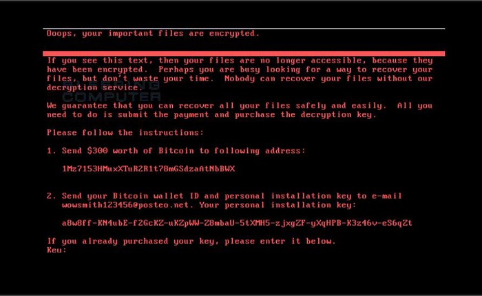 Hãy làm theo các bước hướng dẫn này để bảo vệ máy tính của bạn khỏi Ransomware nguy hiểm Petya