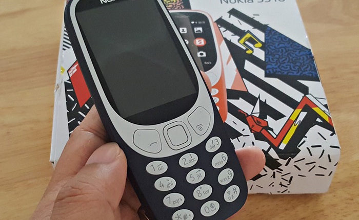 Nokia 3310 xuống giá dưới 1 triệu đồng, màu vàng cam khan hiếm