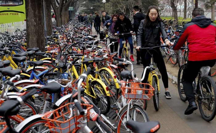 Lại có thêm một startup cho thuê xe đạp tại Trung Quốc phải đóng cửa, vì có quá nhiều xe bị đánh cắp