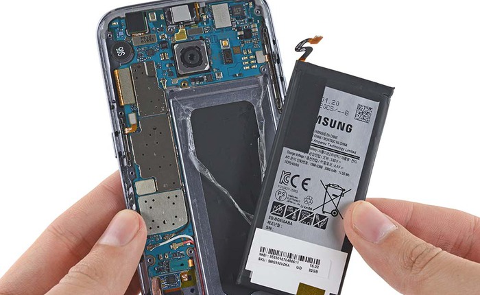 Bắt chước Apple, Samsung cũng muốn thiết kế lại bo mạch để tăng diện tích cho pin trong Galaxy S9