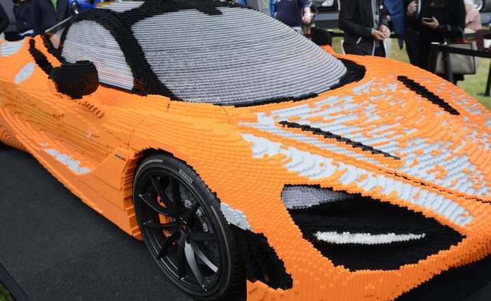 Siêu xe McLaren 720s được xây dựng hoàn toàn bằng LEGO