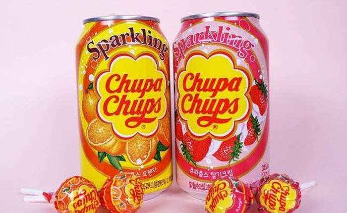 Bạn muốn nếm lại hương vị của tuổi thơ? Hãy mua ngay loại nước uống do chính hãng kẹo mút nổi tiếng Chupa Chups sản xuất