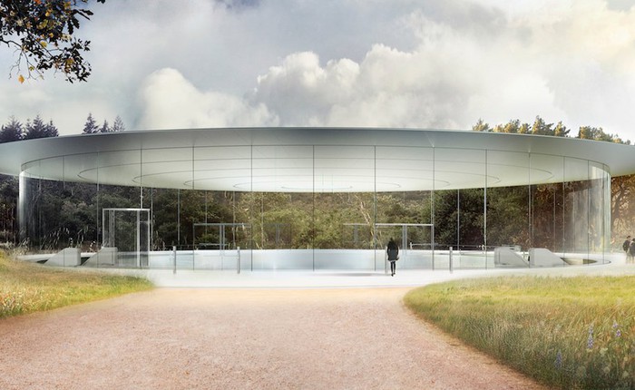 Cùng tìm hiểu kiến trúc khán phòng Steve Jobs, nơi chưa đầy 2 tuần nữa sẽ diễn ra sự kiện Apple giới thiệu iPhone 8
