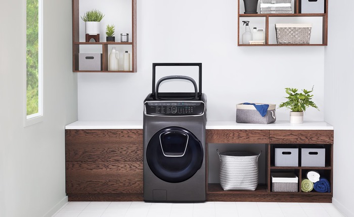 Samsung ra mắt máy giặt lồng đôi FlexWash: 2 lồng giặt, tự động sấy, giá 60 triệu