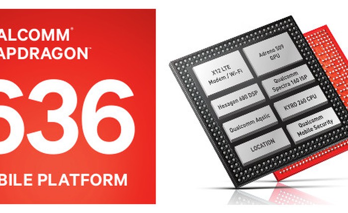 Qualcomm ra mắt bộ vi xử lý tầm trung Snapdragon 636 với hiệu năng chơi game và hiển thị cao cấp