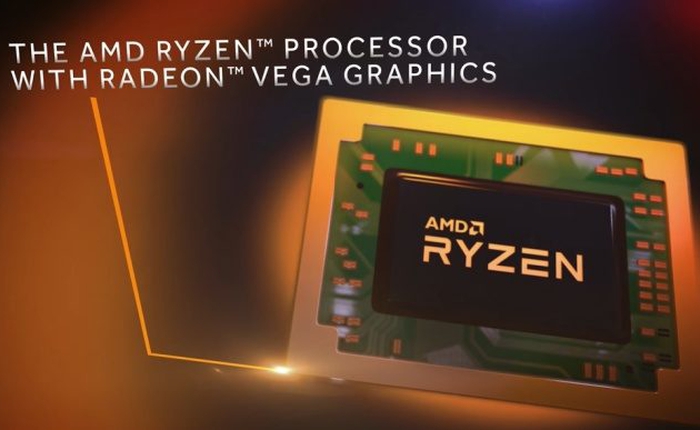 AMD ra mắt chip Ryzen Mobile cho laptop: 4 lõi 8 luồng xử lý, tích hợp chip đồ họa Radeon Vega