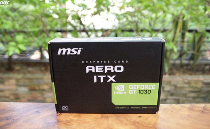 Quay thưởng chương trình tặng bạn đọc card đồ họa MSI GT 1030 Aero ITX