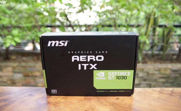 Tặng bạn đọc Card màn hình MSI GT 1030 Aero ITX