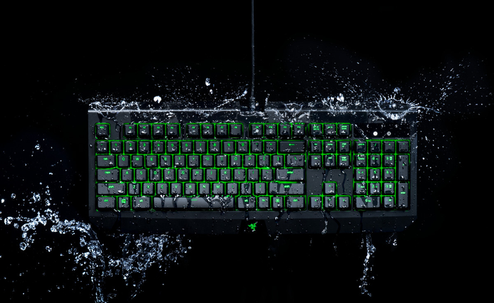 Razer nâng cấp dòng bàn phím cơ BlackWidow Ultimate với khả năng chống nước tiêu chuẩn IP54