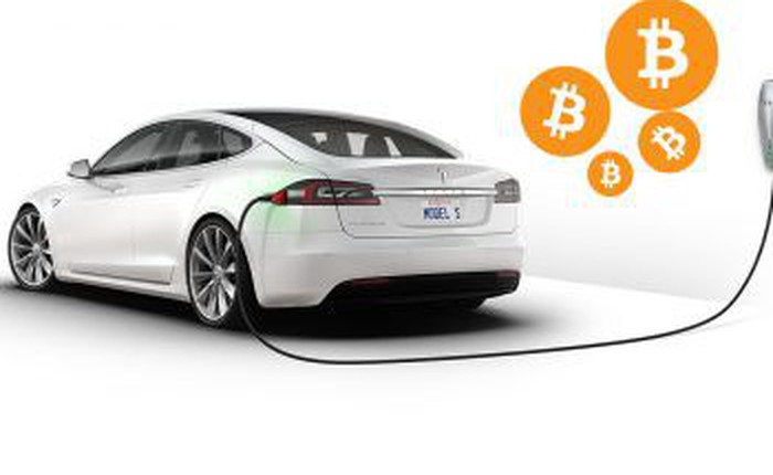 Đào Bitcoin tốn quá nhiều điện, anh chàng này đã nghĩ ra cách dùng điện chùa nhờ Tesla Model S