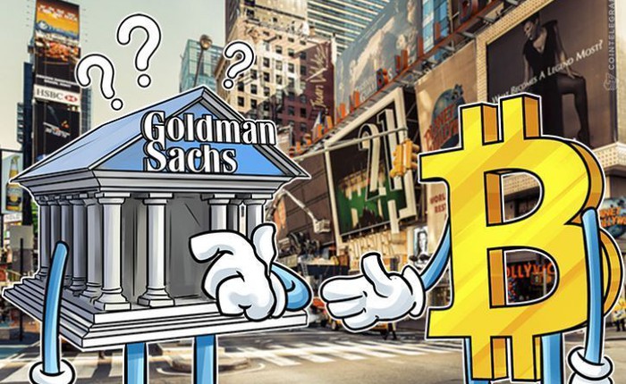 Ngân hàng đầu tư đa quốc gia Goldman Sachs là thế lực lớn đầu tiên của Phố Wall sẽ tham gia vào thị trường Bitcoin và tiền mã hóa
