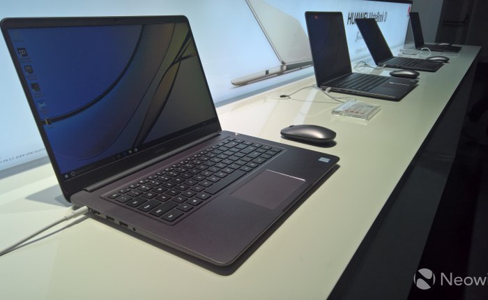 Huawei ra mắt laptop MateBook D mới với chip Intel thế hệ 8, giá từ 792 USD