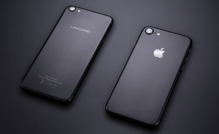 3 smartphone có thiết kế "sao y bản chính" của iPhone 7 đến khó tin