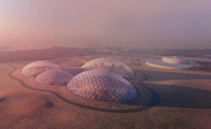 Các Tiểu vương quốc Ả Rập xây các nhà vòm tại sa mạc để thử nghiệm cho dự án đưa người lên sao Hỏa