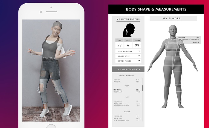 Body Labs: Dự án khởi nghiệp mô phỏng cơ thể người 3D giờ đã thuộc về Amazon