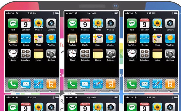 Màn hình hiển thị của iPhone X có thể chứa được bao nhiêu chiếc iPhone 1