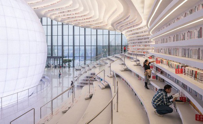 Bạn biết thư viện khổng lồ ở Trung Quốc chứ? Một nửa số sách ở đó không có chữ!