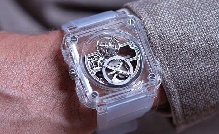Cận cảnh Bell & Ross BR-X1 Skeleton Tourbillon Sapphire, chiếc đồng hồ đeo tay có giá gần 10 tỷ đồng