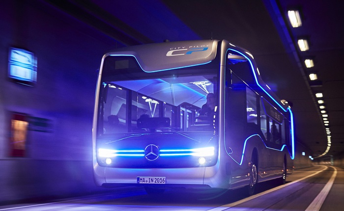 Chiêm ngưỡng chiếc xe Bus của Tương Lai vừa đẹp vừa “siêu” của Mercedes