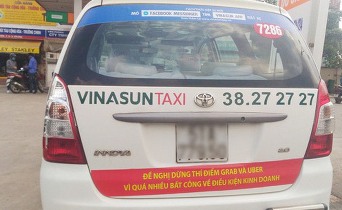 CEO Vinalink: Vinasun treo khẩu hiệu thì được, nhưng nên thay dòng chữ thành “Cảm ơn Uber, Grab đã giúp chúng tôi phải thay đổi”