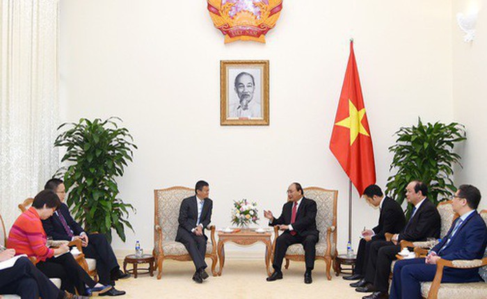 Thủ tướng Nguyễn Xuân Phúc: Jack Ma là niềm tự hào của châu Á