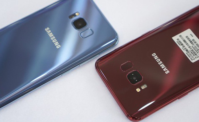Trên tay Samsung Galaxy S8 phiên bản Burgundy Red tại Việt Nam: nhuộm tràn sắc đỏ yêu thương mùa Noel năm nay