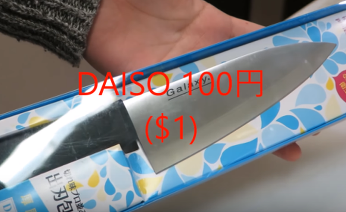 Đẳng cấp đá mài dao Nhật Bản: Khiến dao làm bếp 20.000 đồng của Daiso trở nên sắc bén như Katana