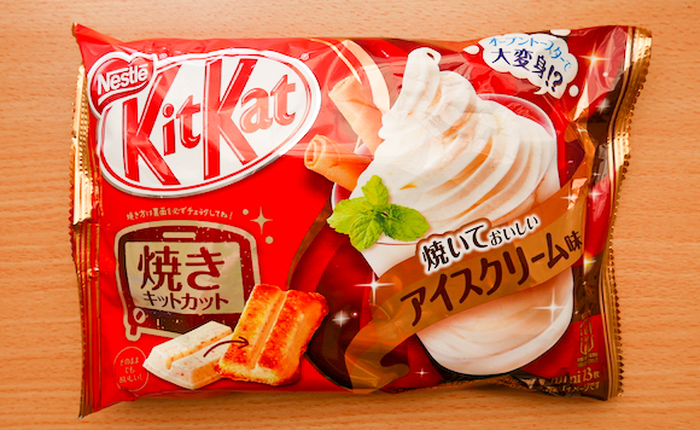 Loại Kit Kat kỳ lạ này phải nướng lên ăn mới ngon